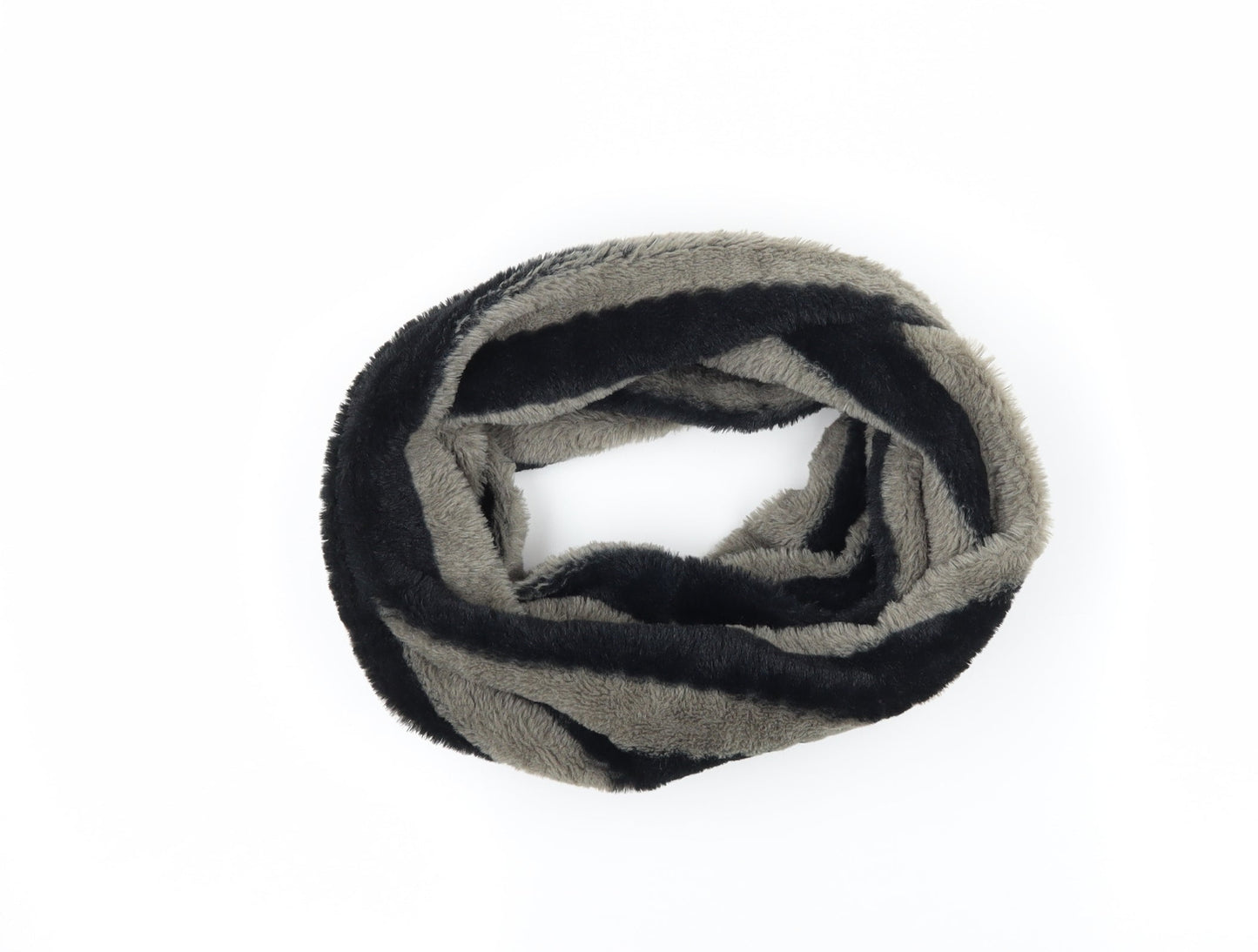 Classic Millinery Unisex Multicoloured Striped Fleece Scarf
