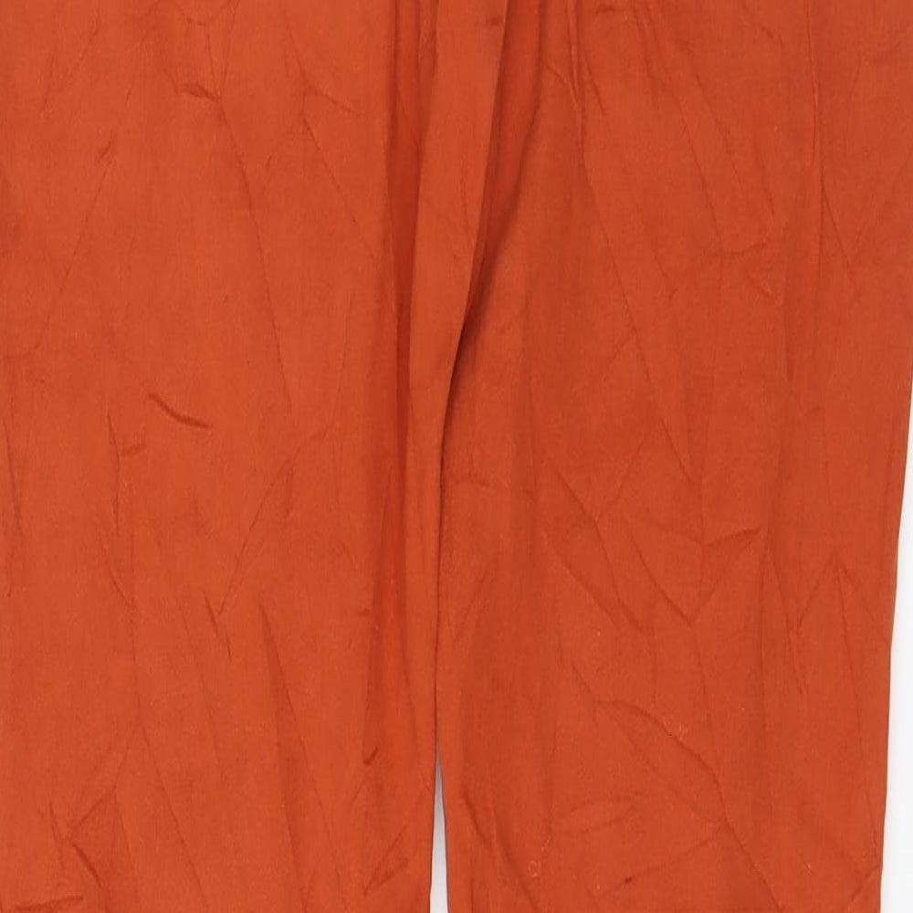 Preworn Womens Orange Denim Jegging Jeans Size S L31 in