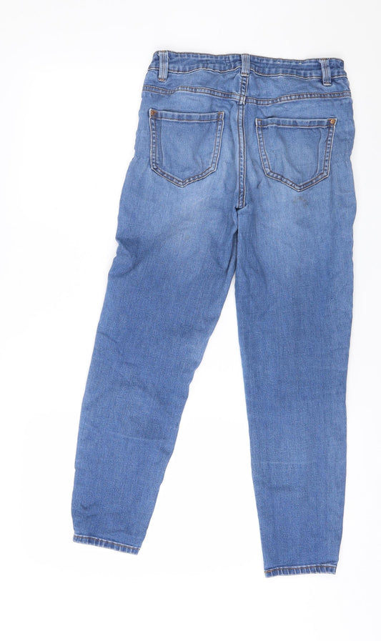 New Look Womens Blue Denim Skinny Jeans Size 8 L26 in