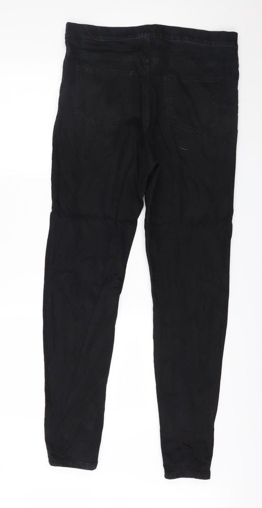 Preowtn Womens Black Denim Jegging Jeans Size 36 in L30 in