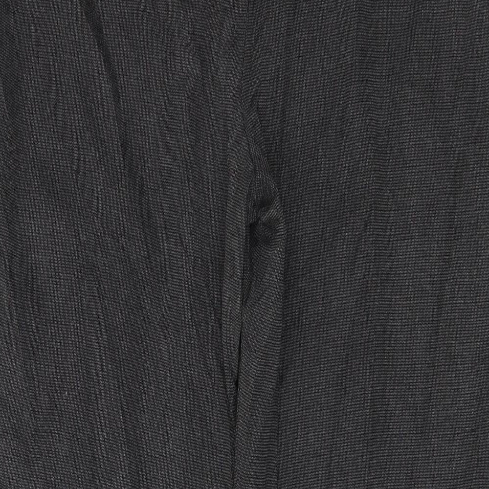 Marks and Spencer Womens Grey Rain Trousers Trousers Size 14 L28 in