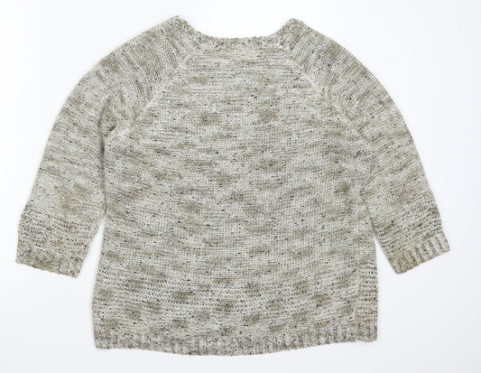 Bonmarché Womens Gold Pullover Jumper Size M