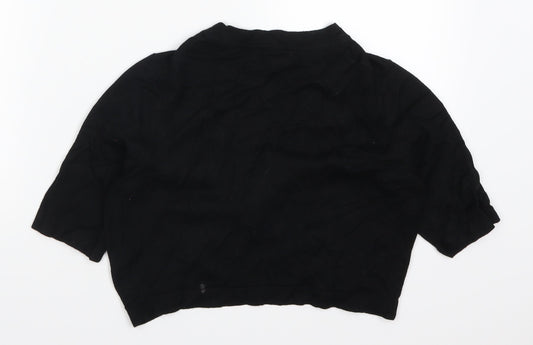 Marks and Spencer Womens Black Cardigan Jumper Size 10