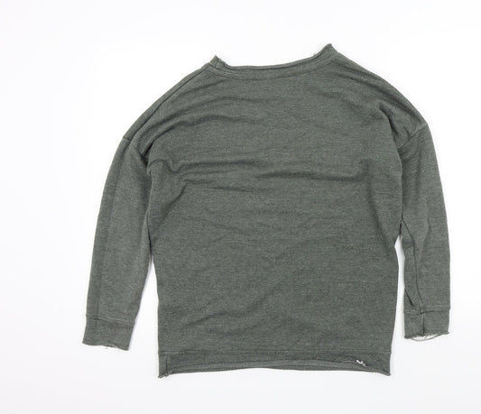New Look Womens Green Pullover Jumper Size 10