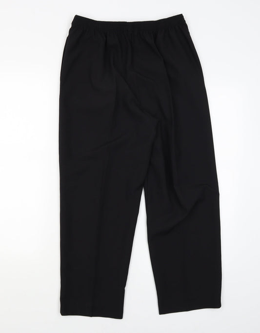 BM Womens Black Dress Pants Trousers Size 10 L24 in