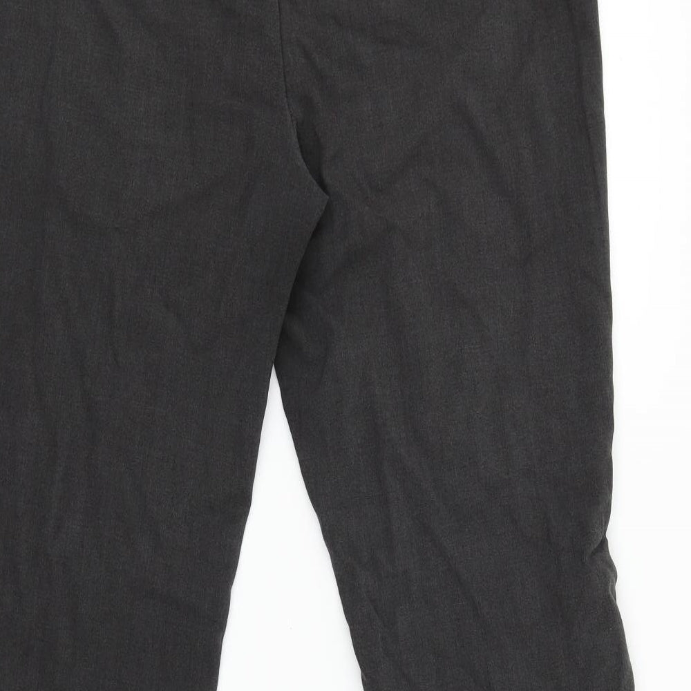 M&Co Womens Black Trousers Size 12 L30 in
