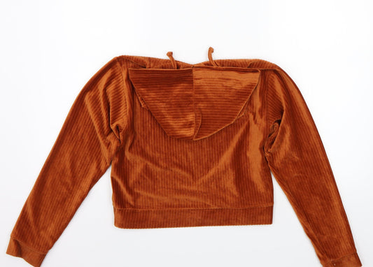 Candy Couture Womens Brown Pullover Jumper Size 12