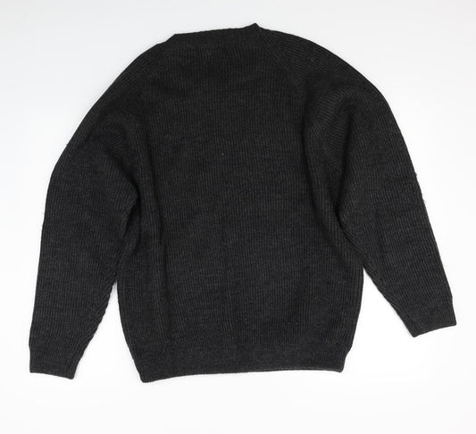 Primark Mens Grey Pullover Jumper Size M