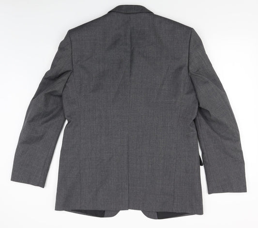 Marks & Spencer Mens Grey Jacket Blazer Size 42