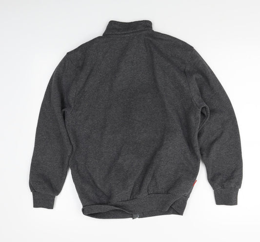 Slazenger Boys Grey Full Zip Jumper Size 13 Years