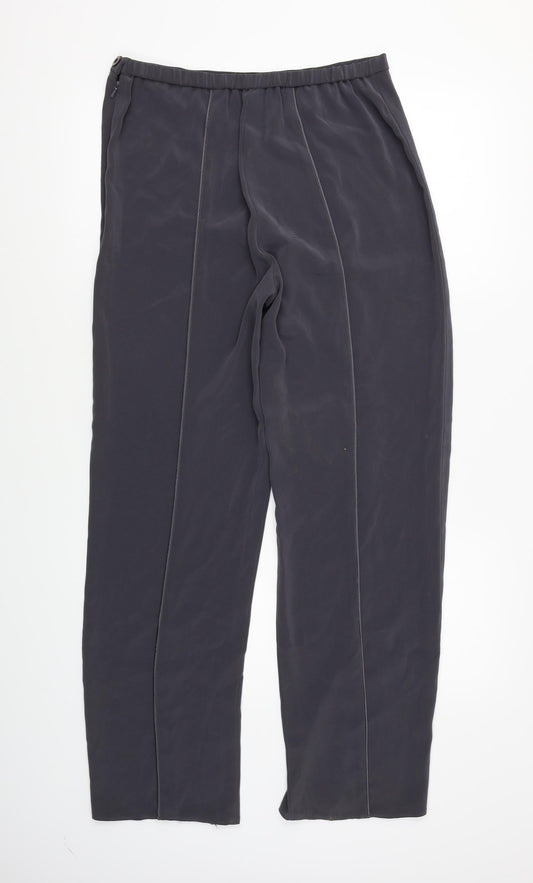 Gina Bacconi Womens Grey Trousers Size 12