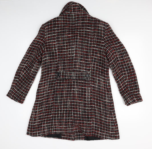 Paul Seperates Womens Red Overcoat Coat Size 10