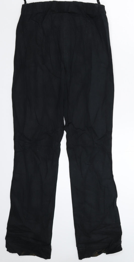 bonprix Womens Black Trousers Size 30 in L27 in