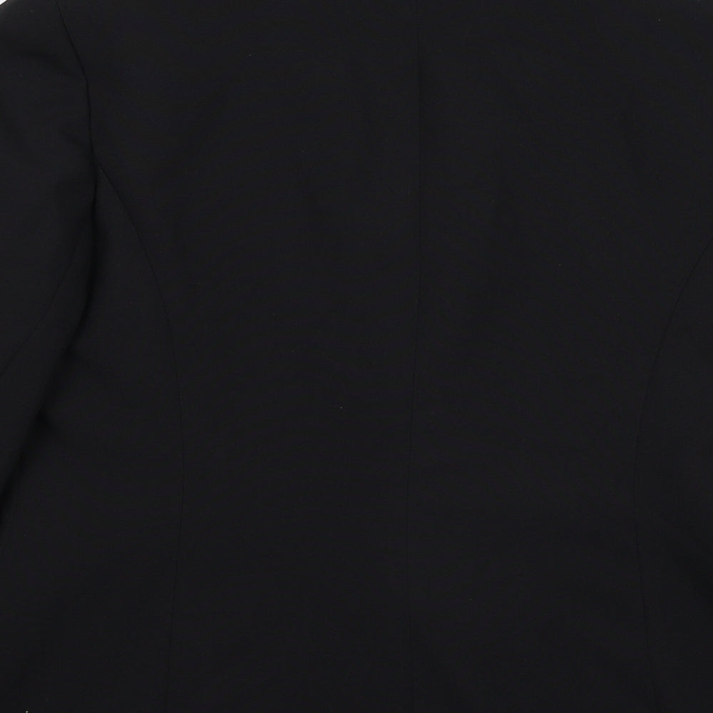 NL Collection Womens Black Jacket Suit Jacket Size 12