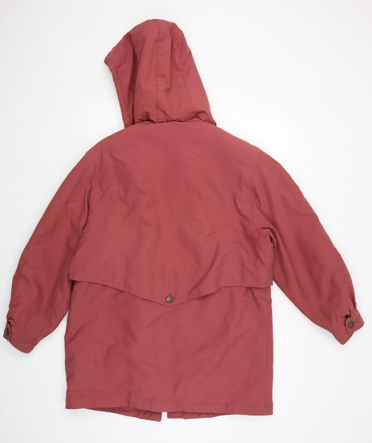 canda Womens Purple Jacket Coat Size 12