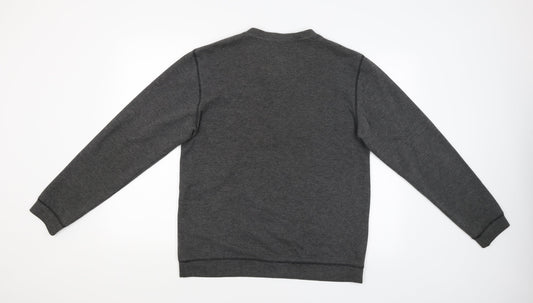 easy premium clothing Mens Grey Pullover Jumper Size M