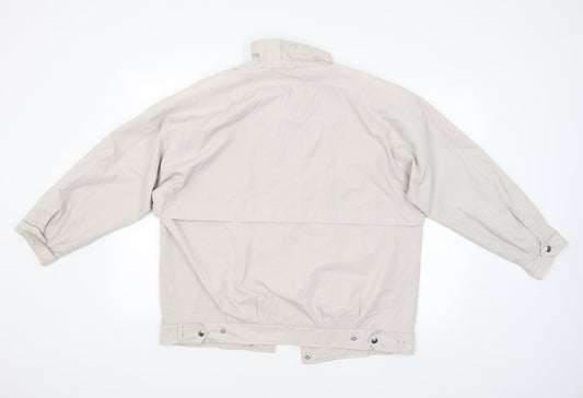 C&A Womens Beige Rain Coat Coat Size 12