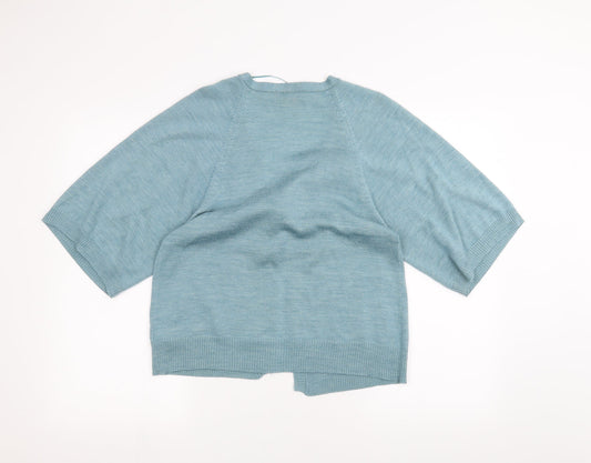 Monsoon Womens Blue Cardigan Jumper Size 10