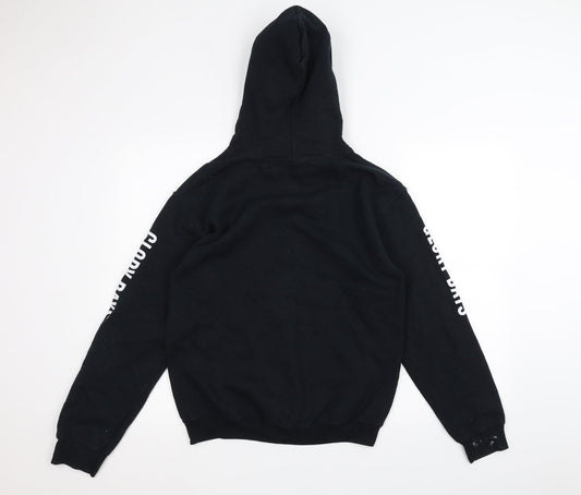 Gilden Mens Blue Pullover Hoodie Size S