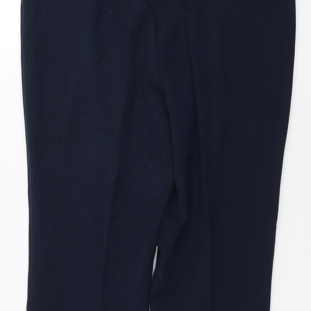 JULIPA Womens Blue Trousers Size 10 L25 in