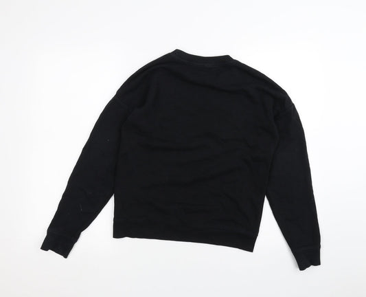 New Look Womens Black Pullover Jumper Size 6