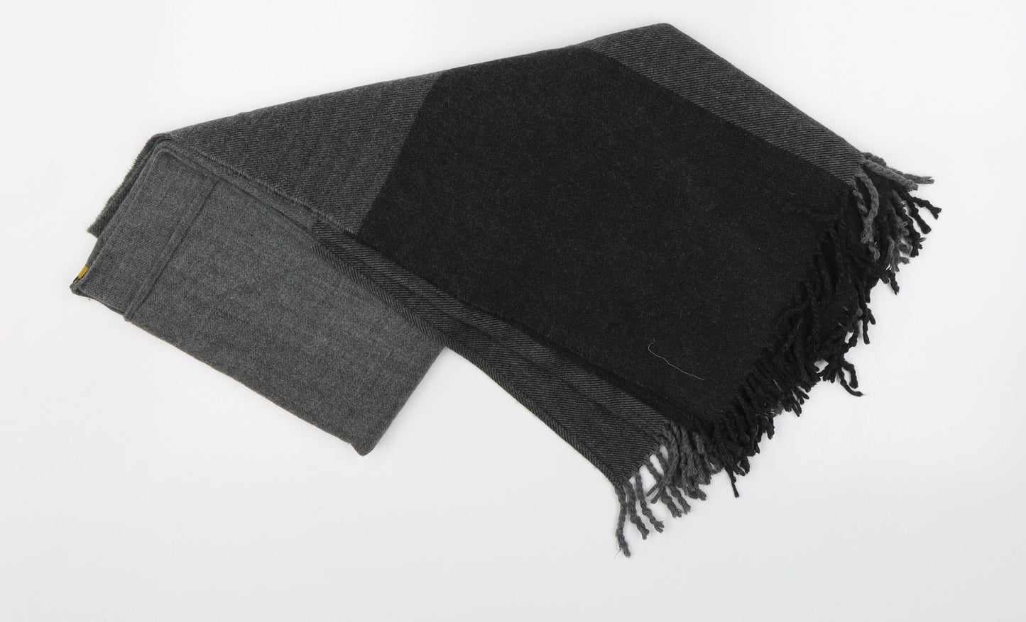 M Collection Mens Grey Scarf One Size