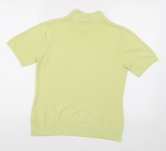 BHS Womens Green Basic Blouse Size 14