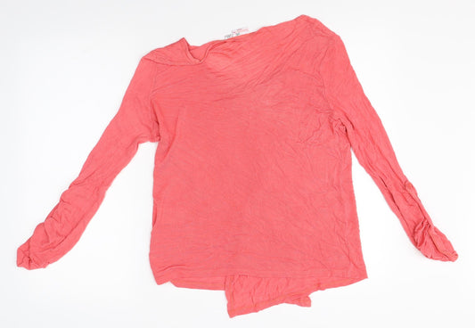 laura t Womens Pink Cardigan Jumper Size 16