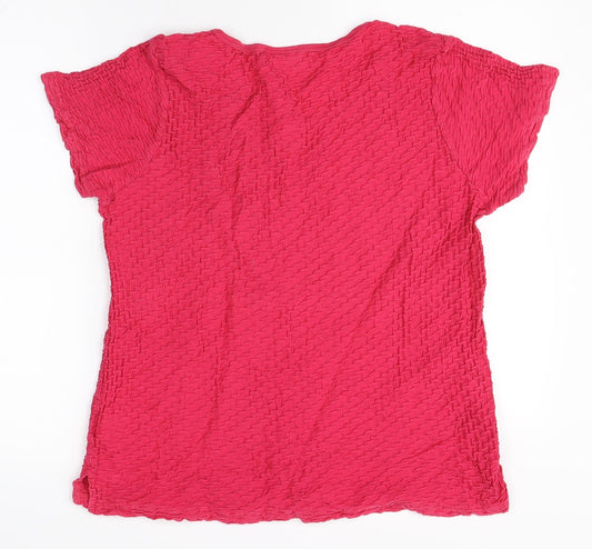 VRS Womens Pink Pullover Jumper Size M