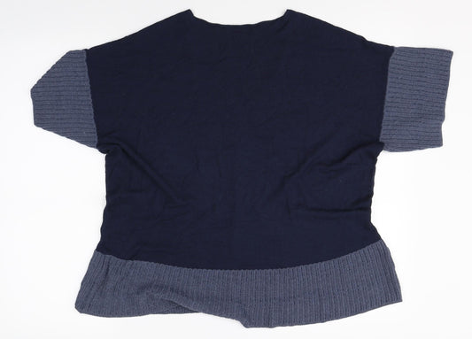Preworn Womens Blue Pullover Jumper Size S