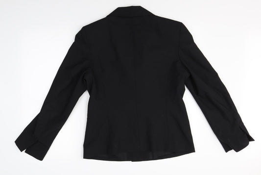 inWear Womens Black Jacket Blazer Size 16