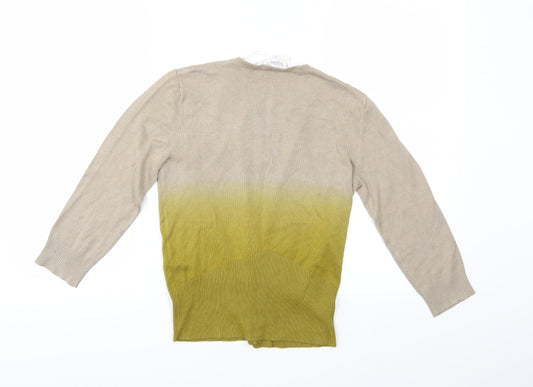Kaliko Womens Green Cardigan Jumper Size 8
