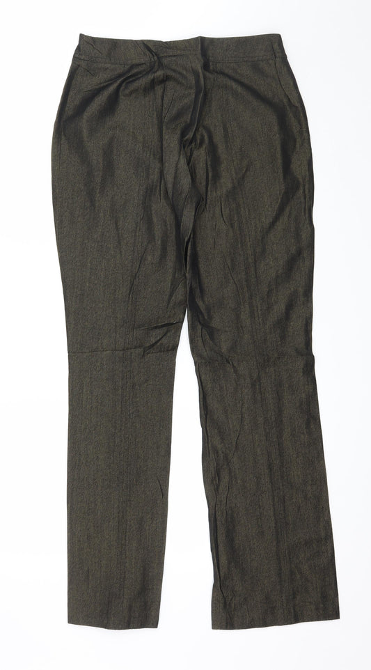 NEXTq Womens Black Trousers Size 10 L31 in