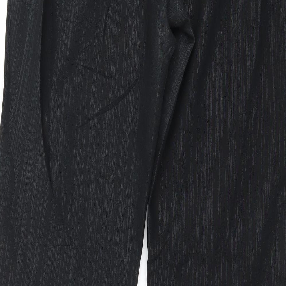 NL Collection Womens Black Trousers Size 12 L31 in