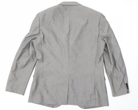 George Mens Grey Jacket Blazer Size 42