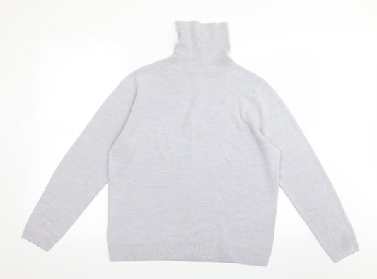 BHS Womens Grey Pullover Jumper Size 16