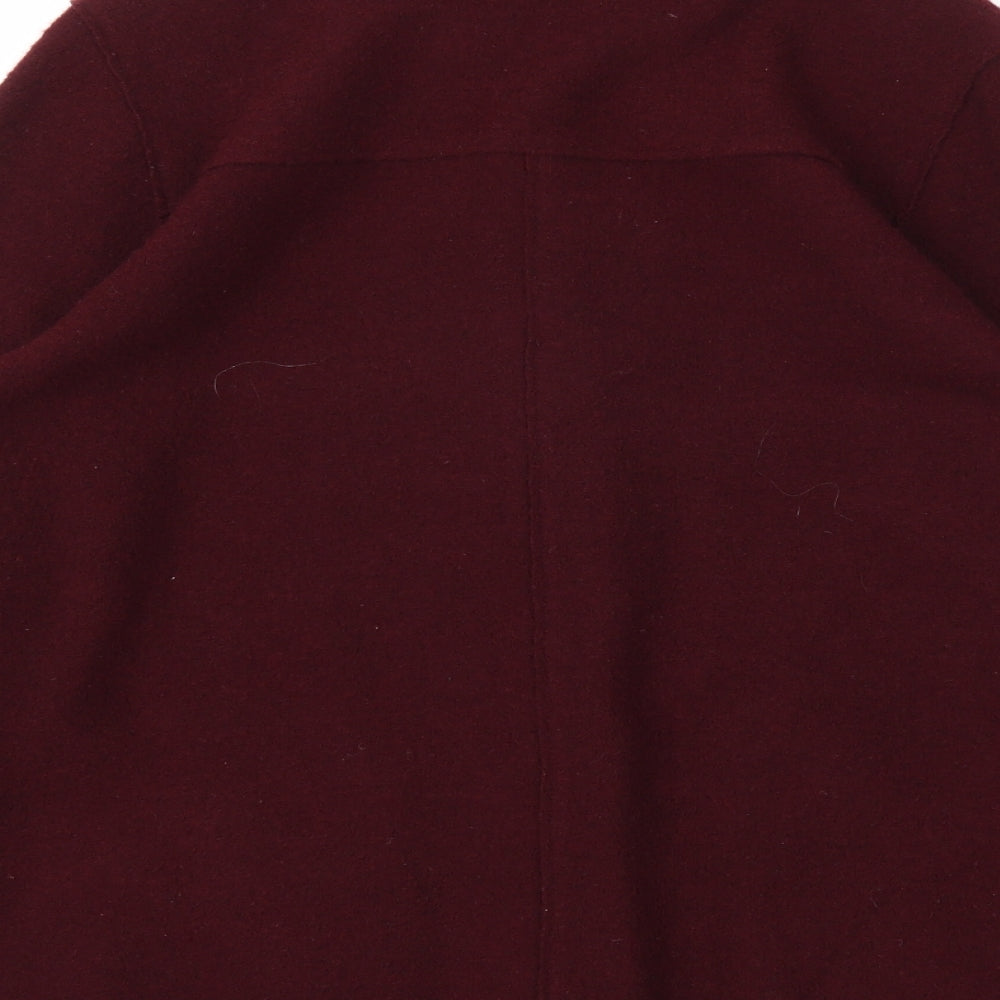 EAST Womens Red Cardigan Jumper Size 14