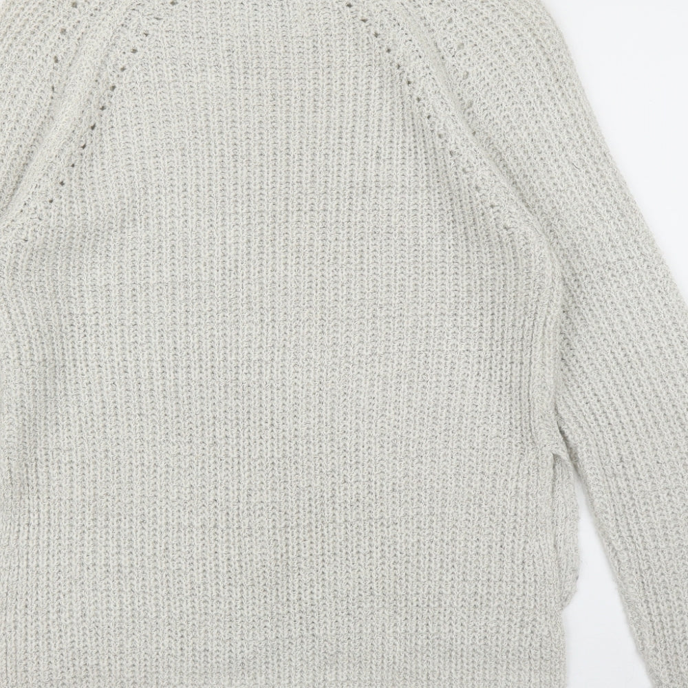 Papaya Womens Beige Pullover Jumper Size S