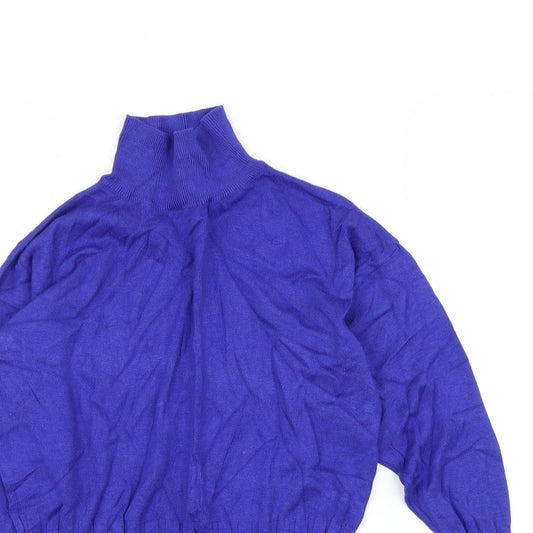 M&S Womens Blue Pullover Jumper Size 12