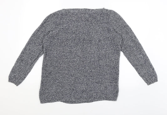 BHS Womens Blue Pullover Jumper Size 14