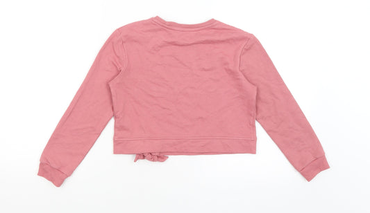 George Girls Pink Pullover Sweatshirt Size 7-8 Years - LA