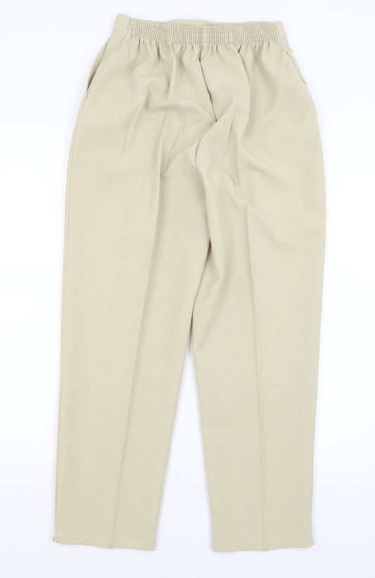 Preworn Womens Yellow Trousers Size 12 L26 in