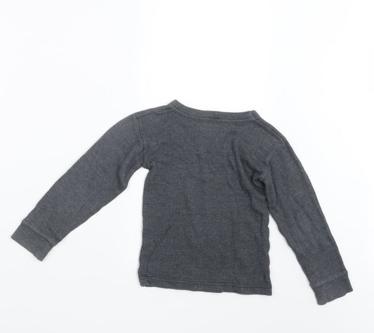 britwear.co.uk Boys Grey Basic T-Shirt Size 3-4 Years