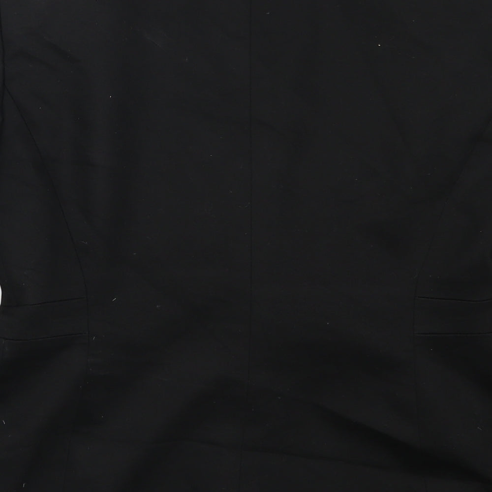 Tahari Womens Black Jacket Suit Jacket Size 4