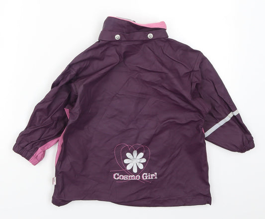 Cosmo Girls Pink Basic Coat Coat Size 18 Months