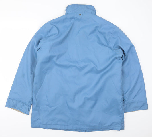 Damart Womens Blue Jacket Coat Size M