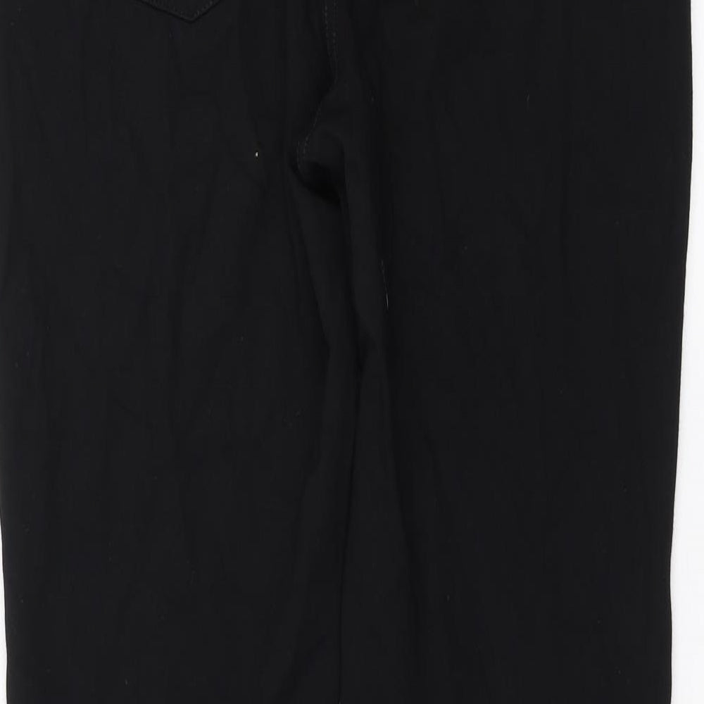 NEXT Womens Black Trousers Size 12 L30 in