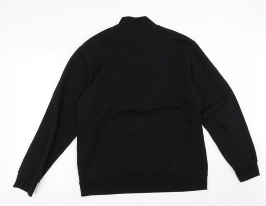 Workwear Mens Black Pullover Sweatshirt Size L