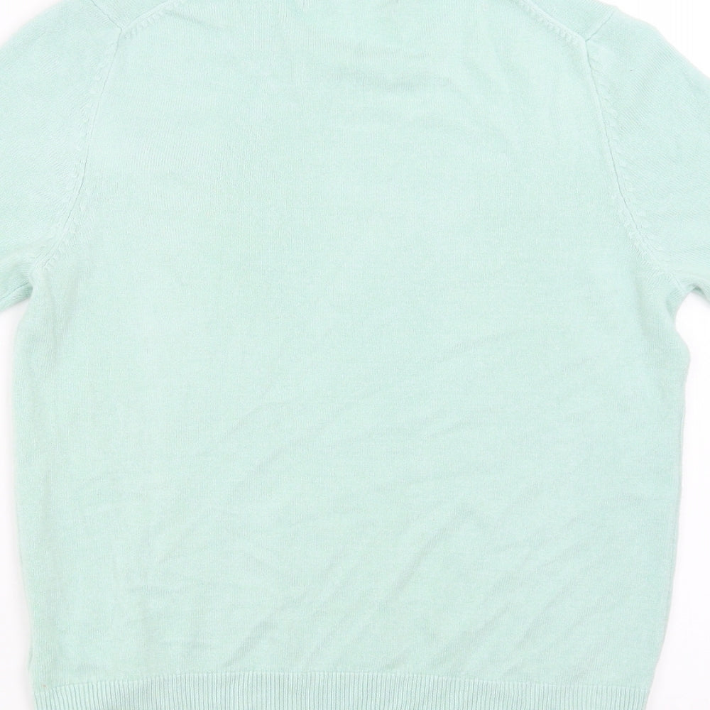 Marks and Spencer Womens Green Pullover Jumper Size 8
