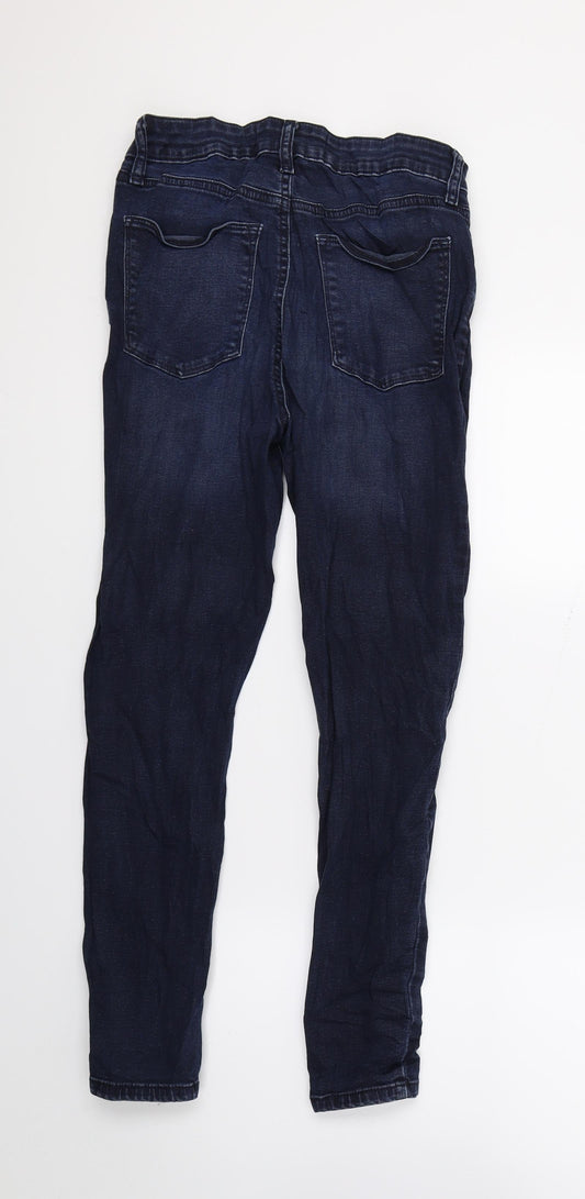 Very Womens Blue Denim Skinny Jeans Size 27 in L25 in